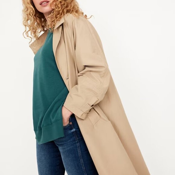 NWT - Old Navy Moss Green SoComfy Relaxed Tunic Plus Size Sweatshirt - Picture 4 of 4